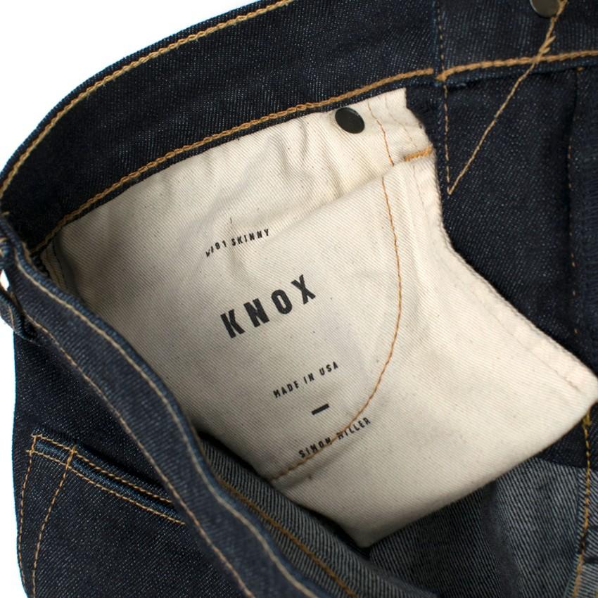 Simon Miller KNOX Dark Wash Mid-Rise Skinny Jeans