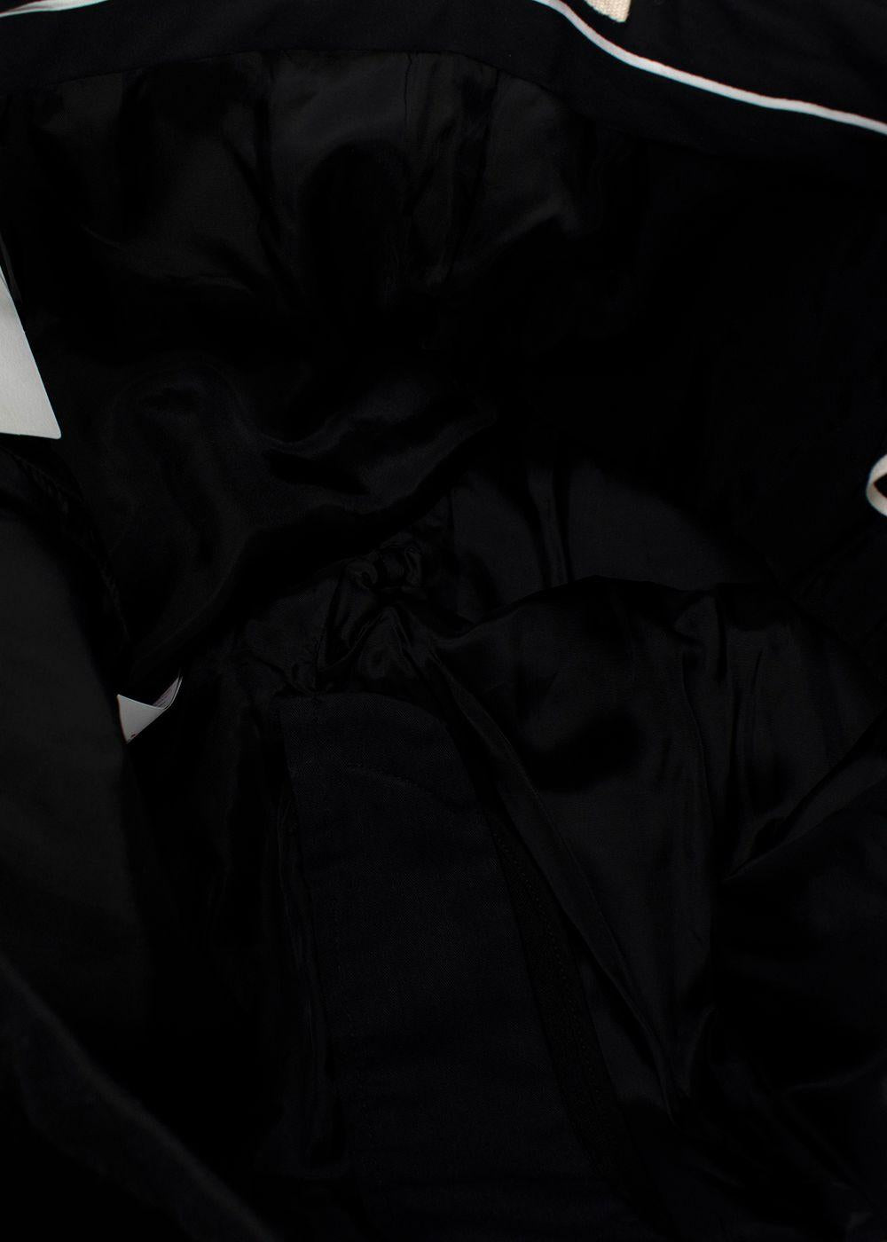 Marni Black Wool Suit Trousers