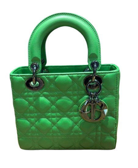 Dior Green Lady Dior Bag