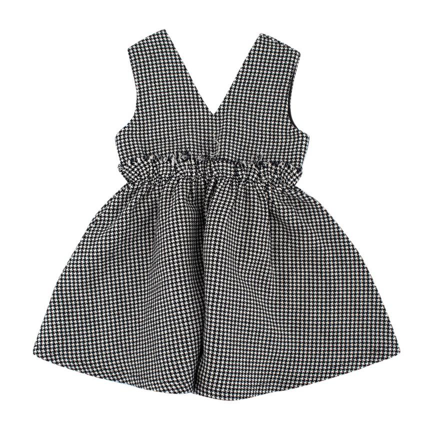 Black & White Gingham Dress