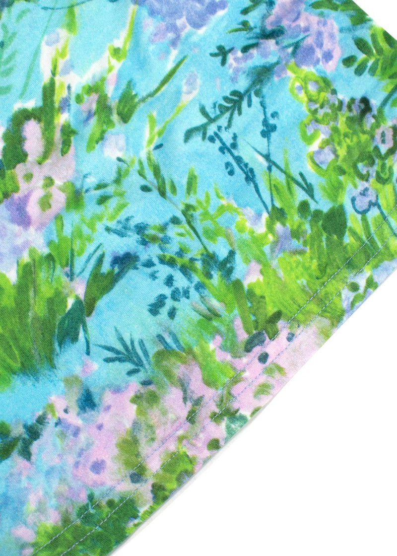 Richard Quinn Floral Print Cotton T-Shirt