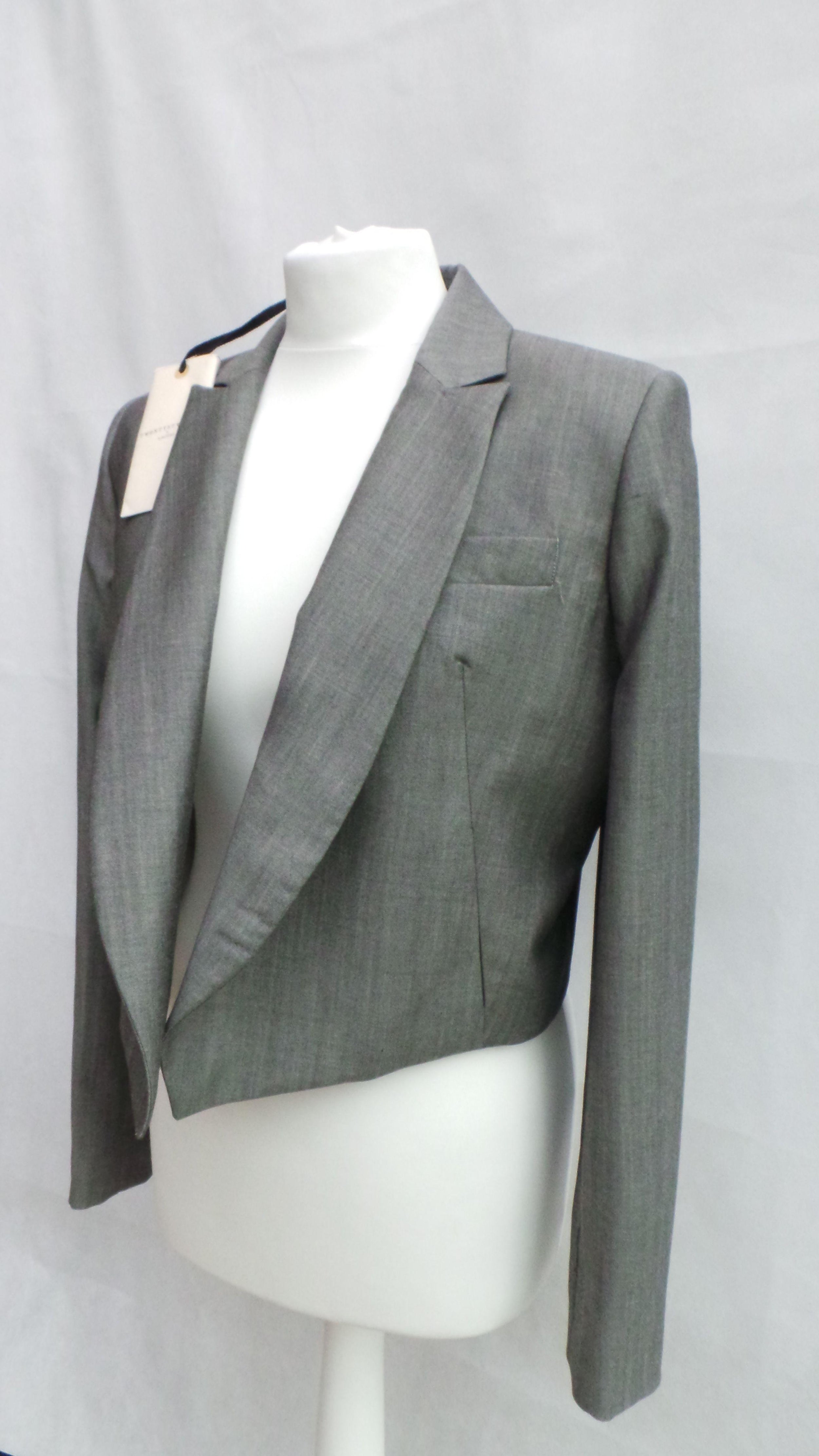 Twenty8Twelve grey cropped blazer