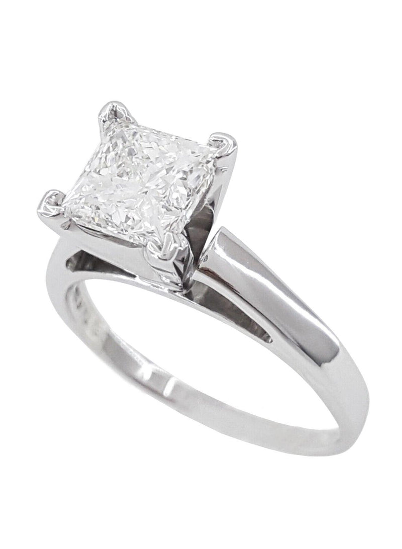 Verde 2ct IGI Certified Lab-grown Solitaire Princess Cut Diamond Ring