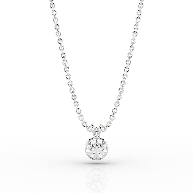 Rae 0.49ct Pendant in 18ct White Gold