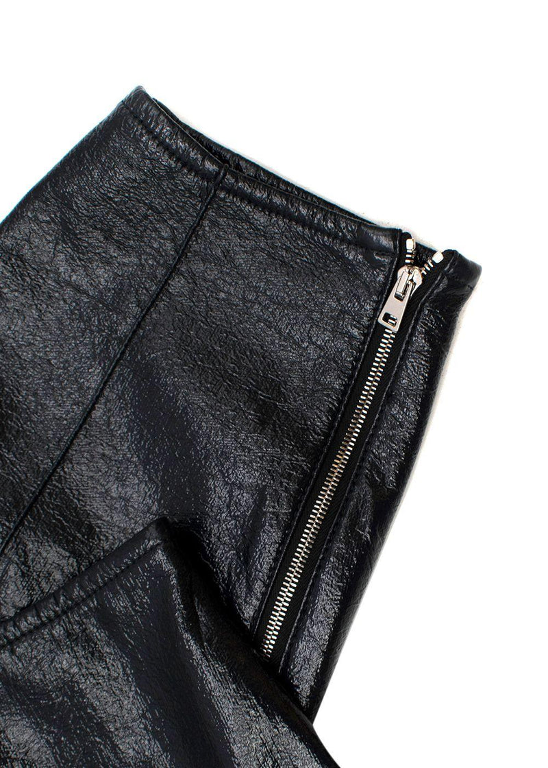Crinkled Vinyl Pants