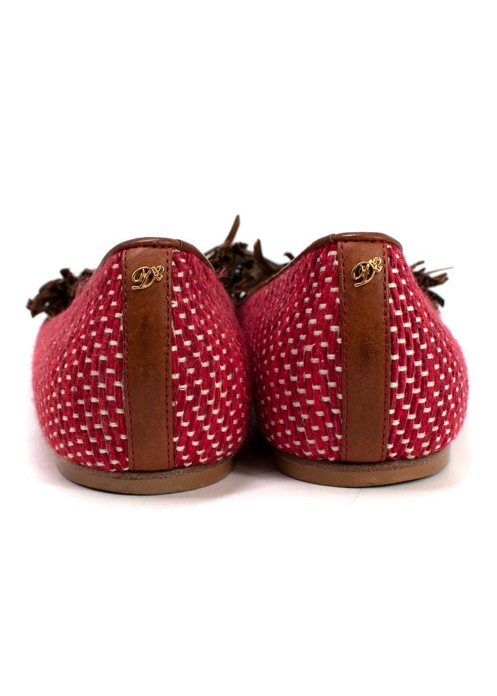 DSquared2 Tribal Tiki Ballerina Flats