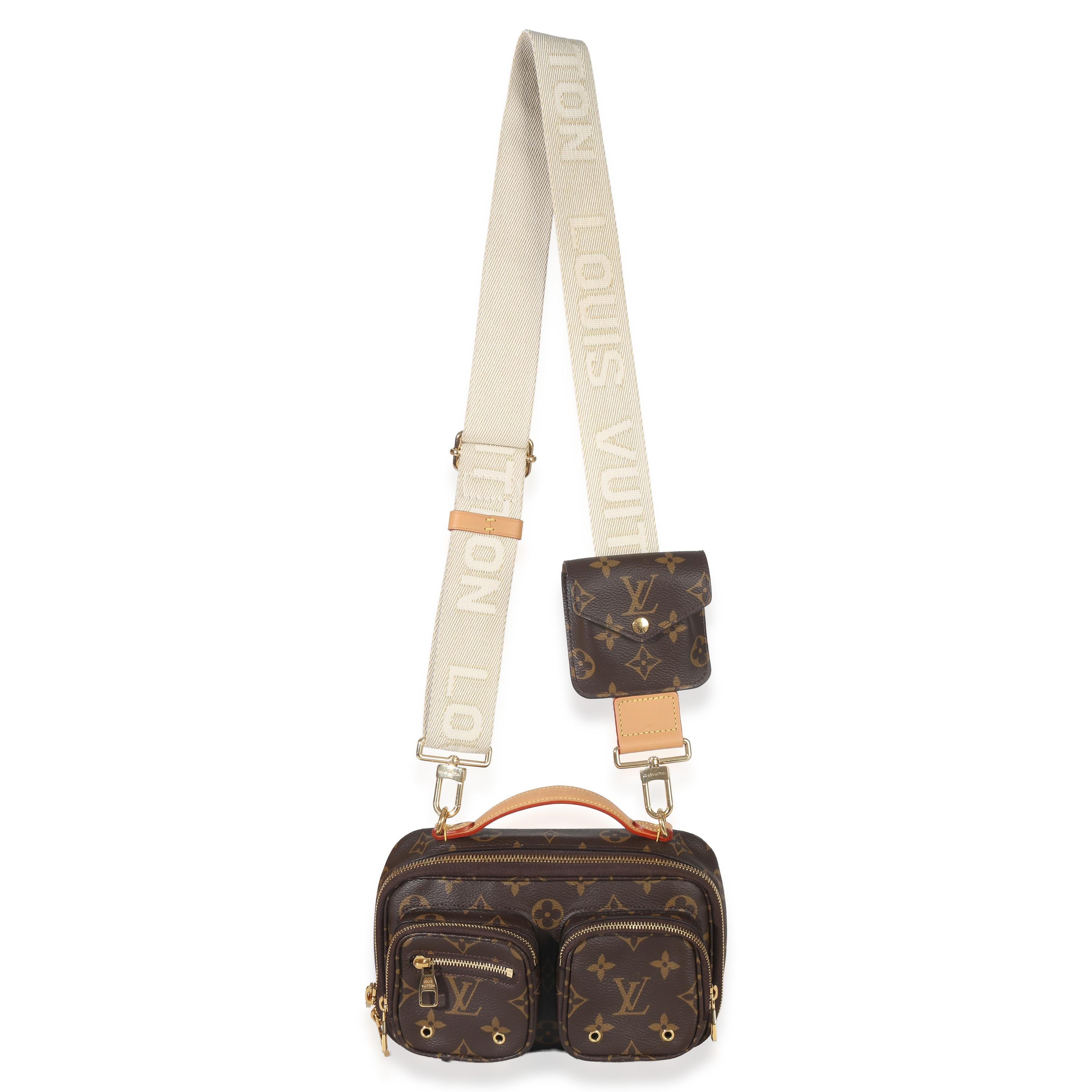 Louis Vuitton Monogram Coated Canvas Utility Crossbody