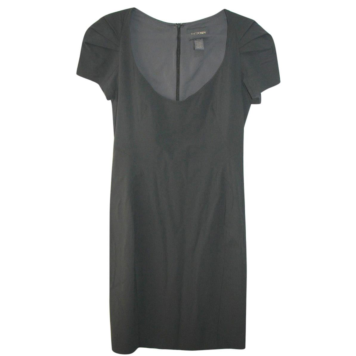 Zac Posen fitted grey dress