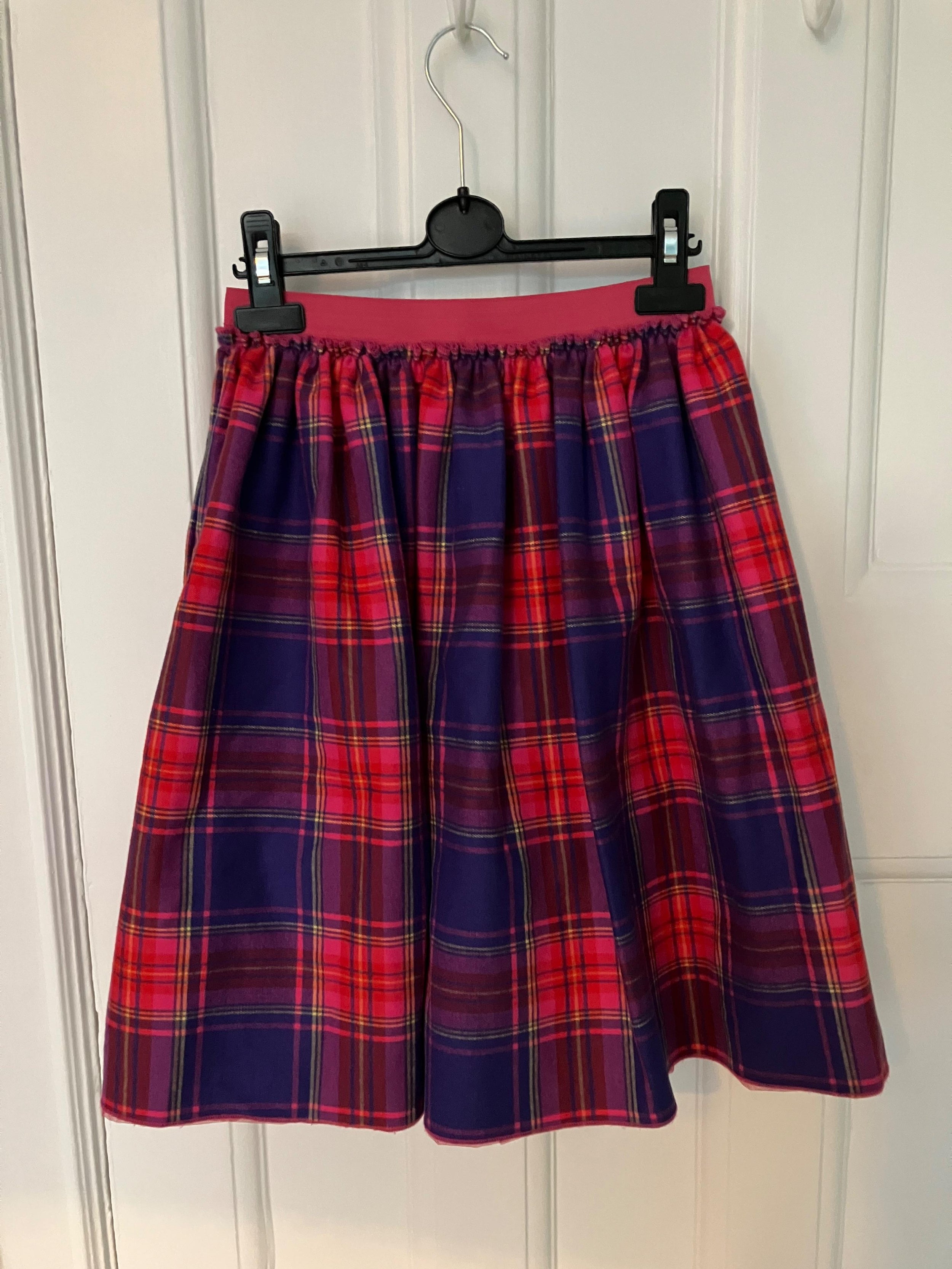 Il Gufo Kids Tartan Mini Skirt