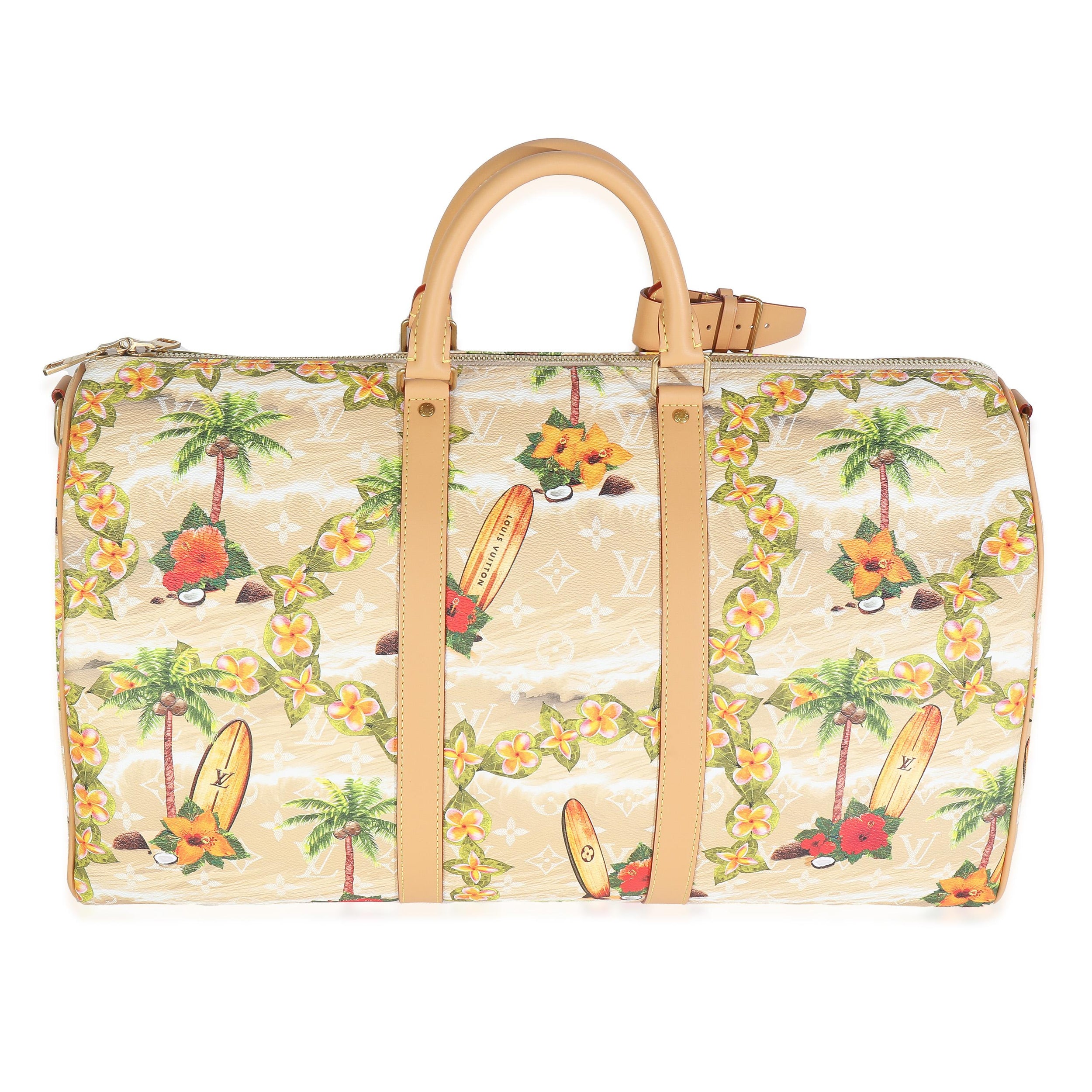 Monogram Coated Canvas Surfin' Keepall Bandouliere 50