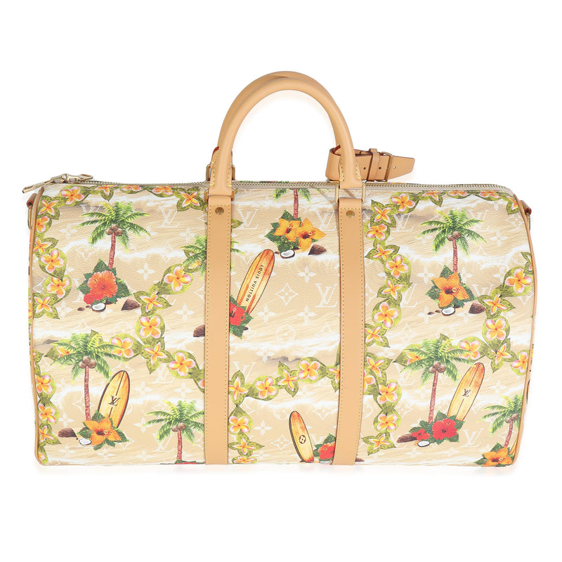 Monogram Coated Canvas Surfin' Keepall Bandouliere 50