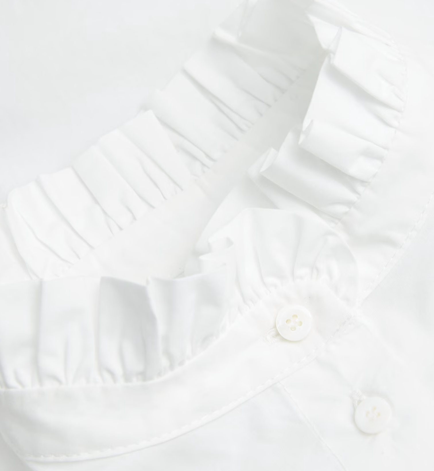 Claudie Pierlot Cotton Broderie Anglaise-Trim Shirt