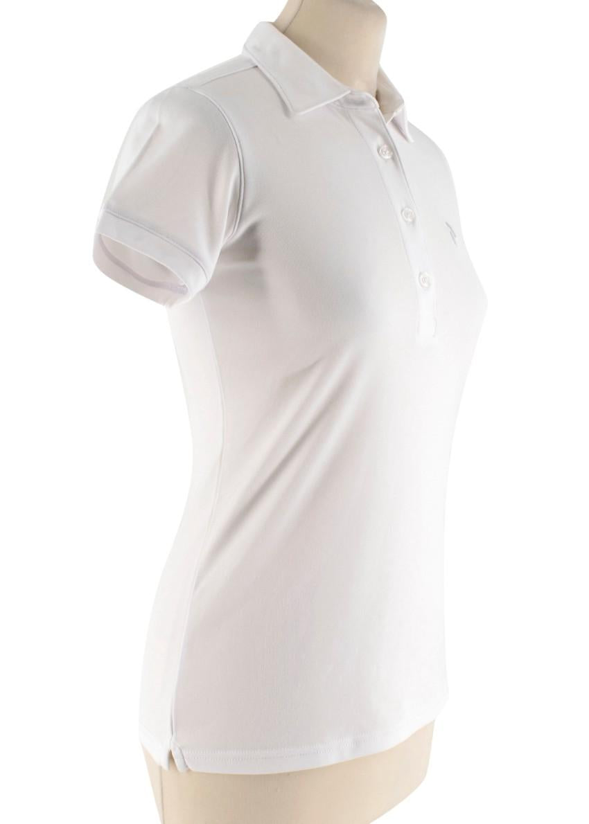 Peak Performance White Polo Shirt