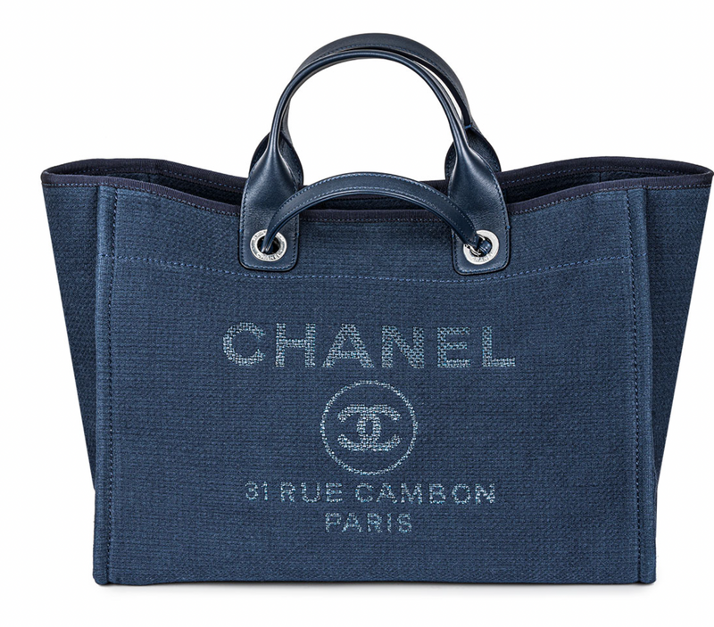 Blue Denim Deauville Shopper