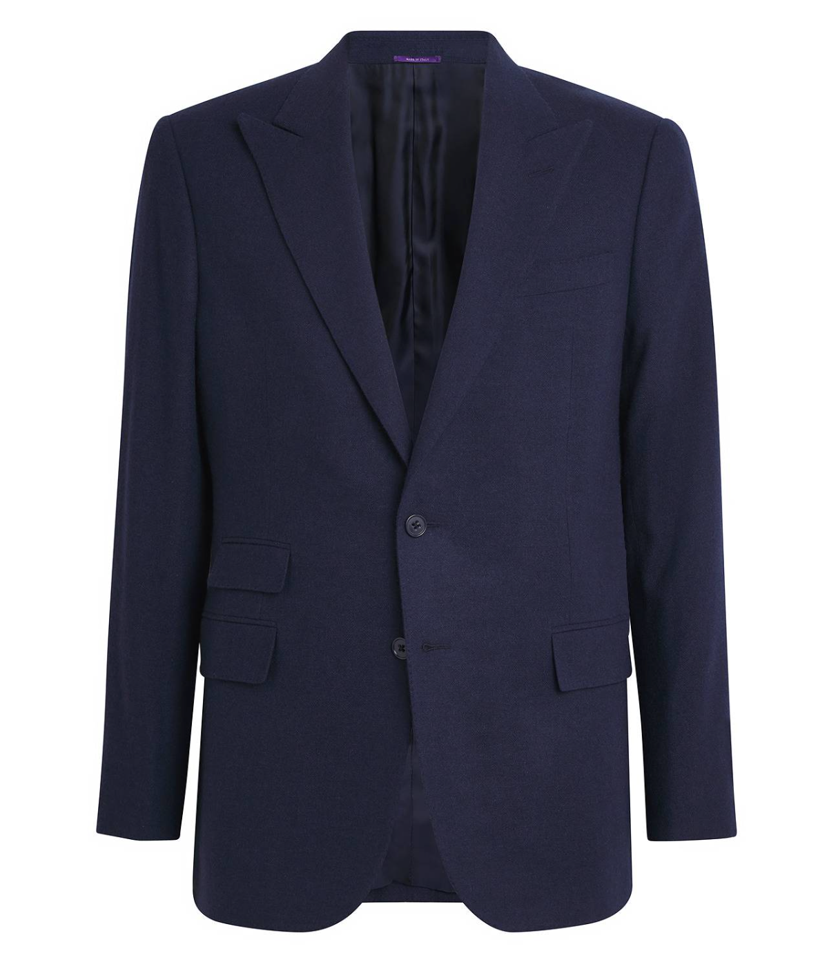 Ralph Lauren Purple Label Wool-Silk-Cashmere Kent Blazer