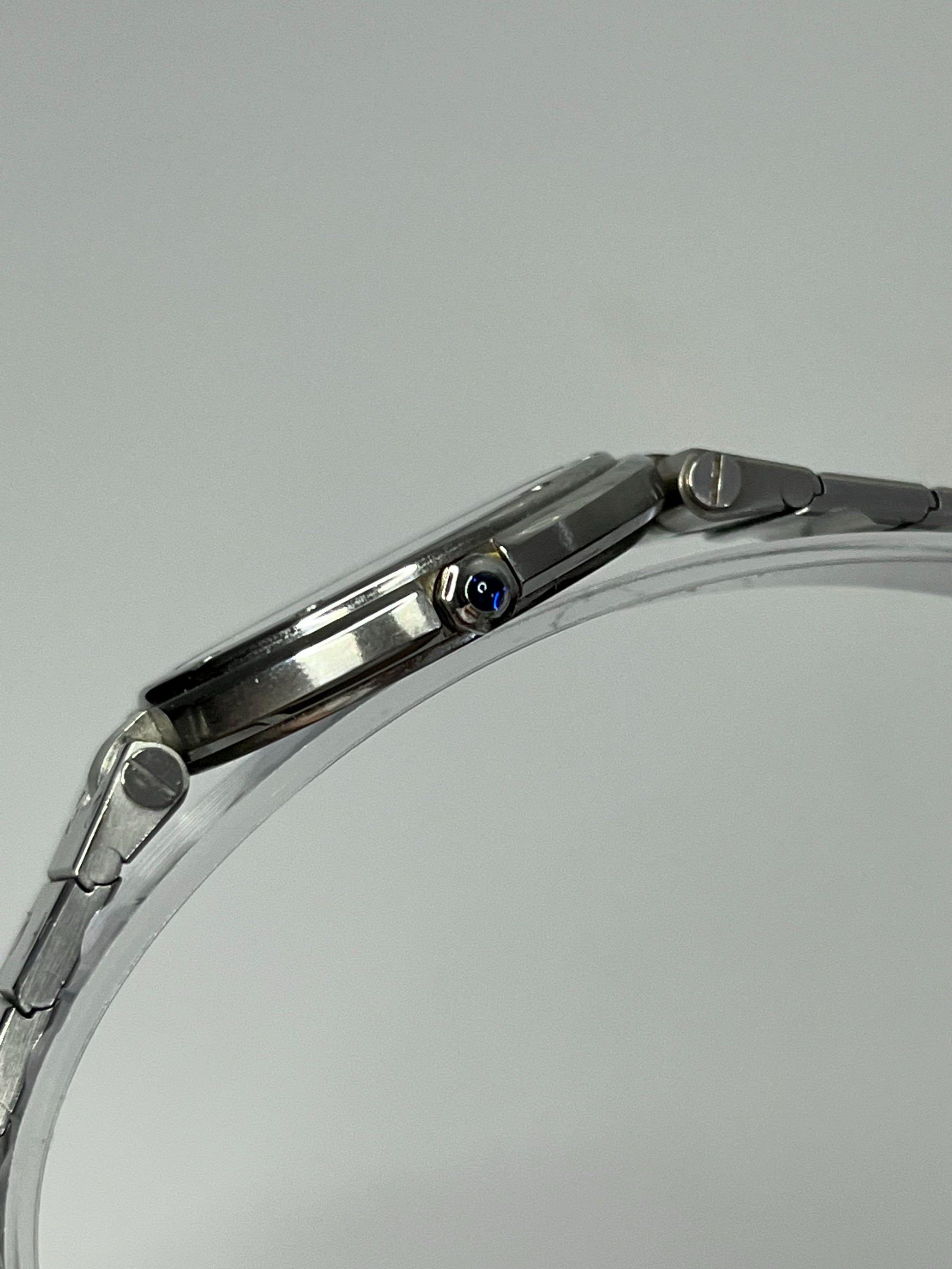 Cartier Santos Round Stainless Steel Watch
