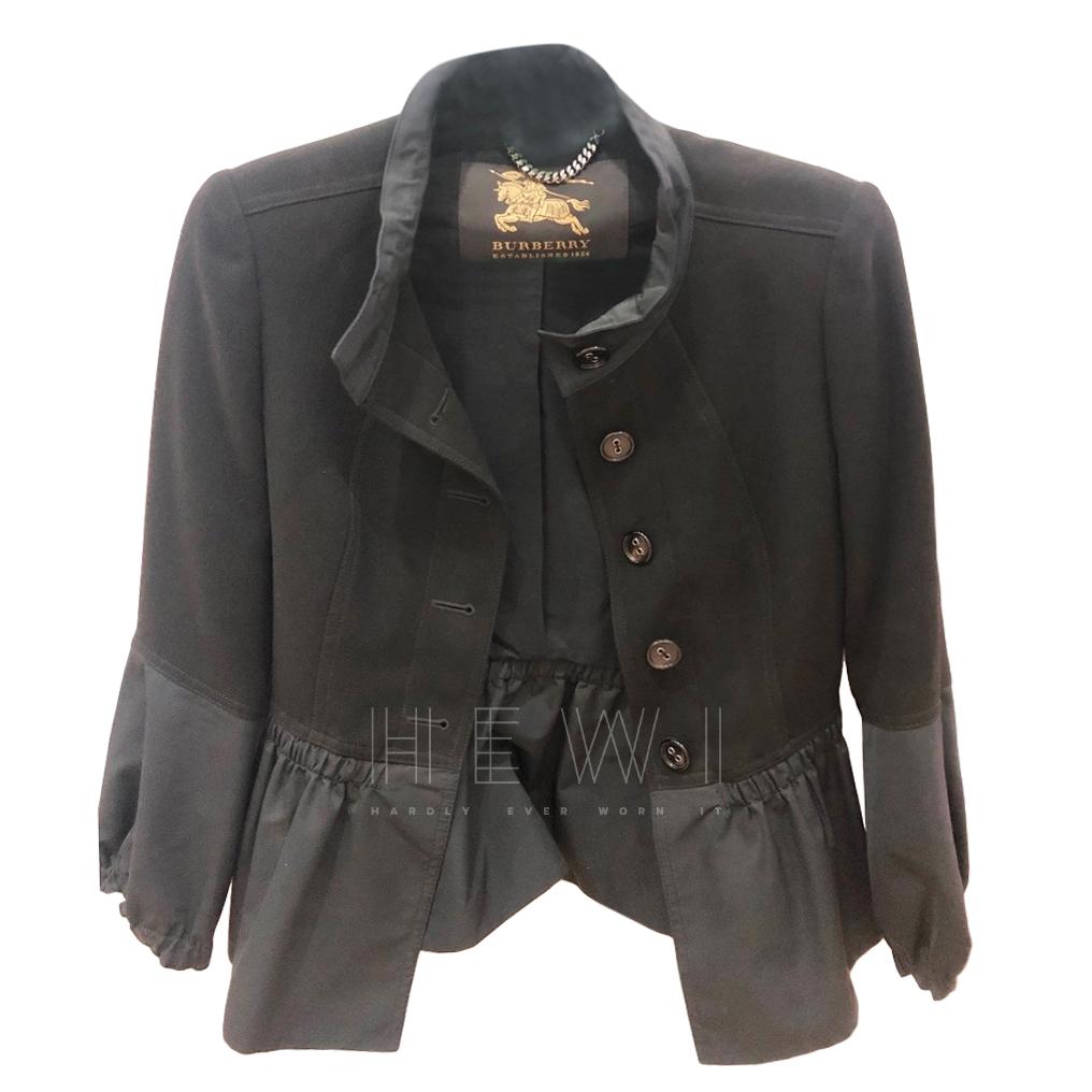 Burberry Prorsum Short Black Jacket