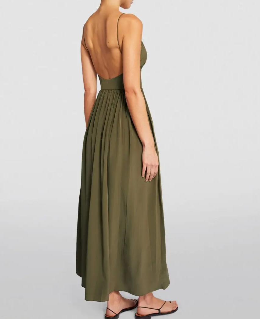Matteau Silk Crepe Maxi Dress