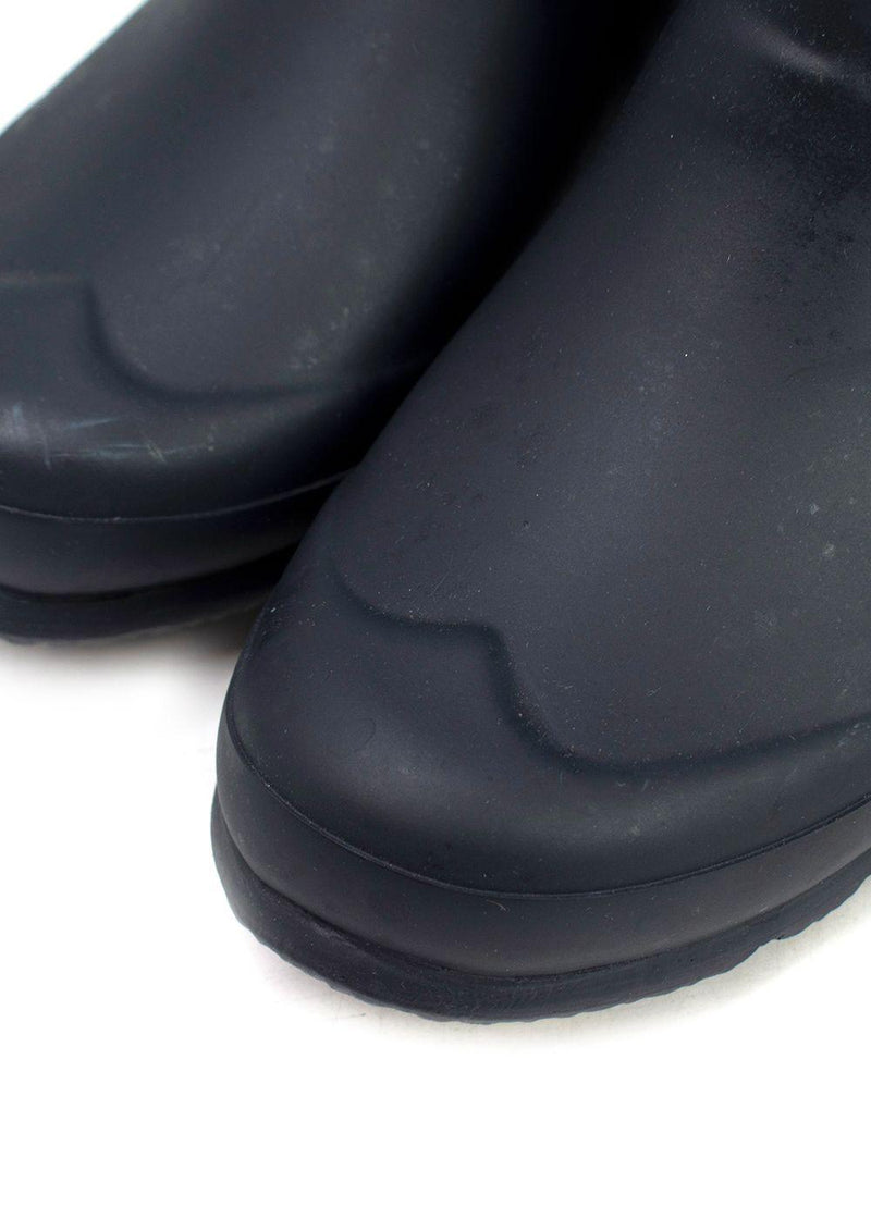 Kids Size 33 Carbon Wellington Boots