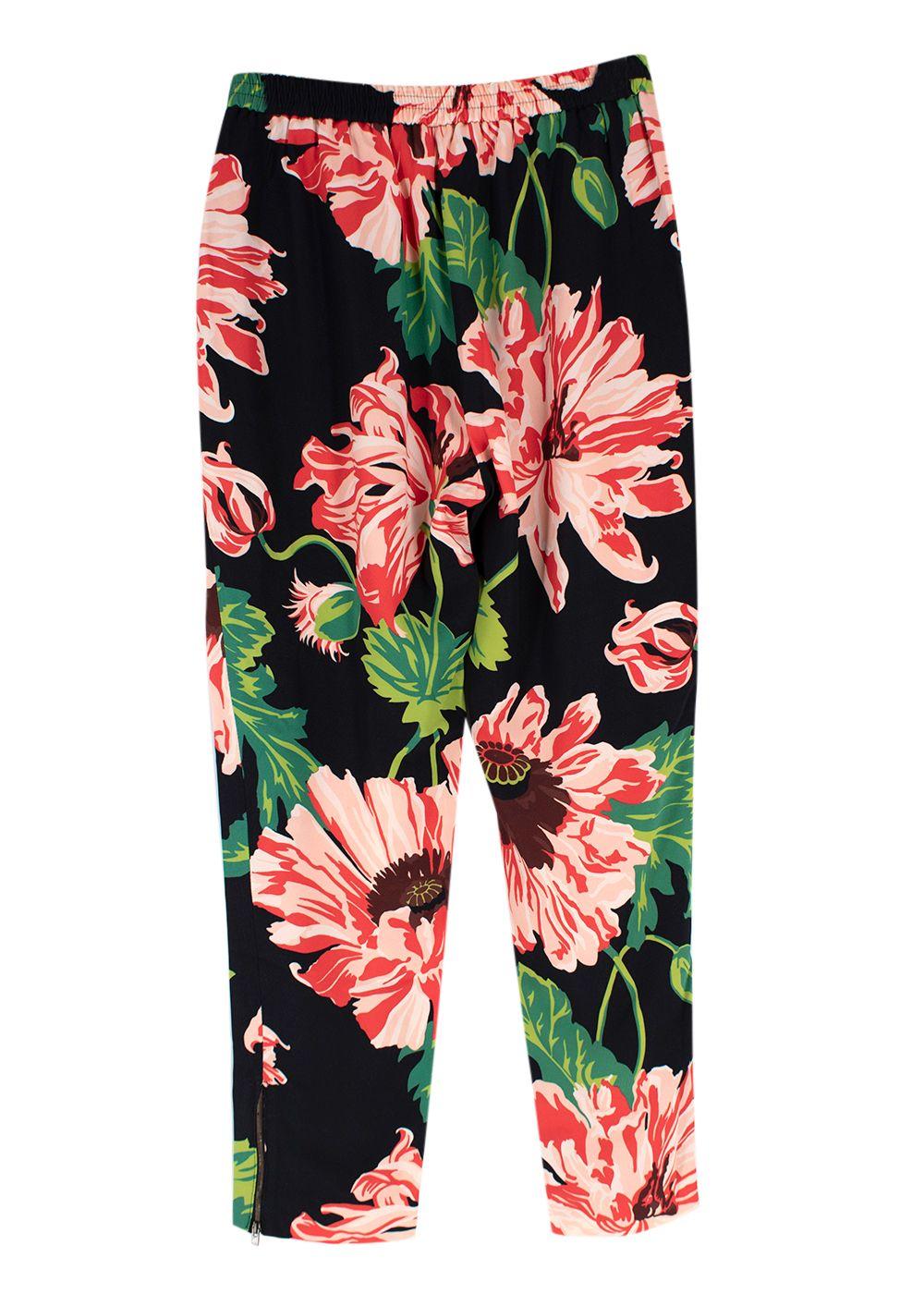 Stella McCartney Floral Blouse and Trouser Suit
