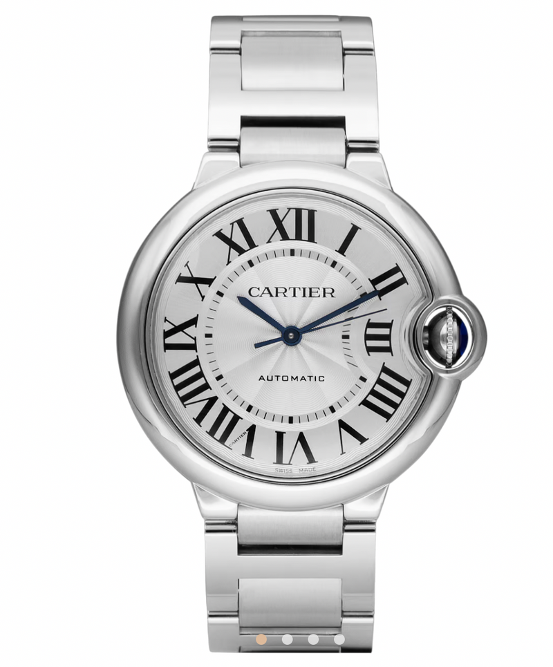 Silver Ballon Bleu 36mm Watch