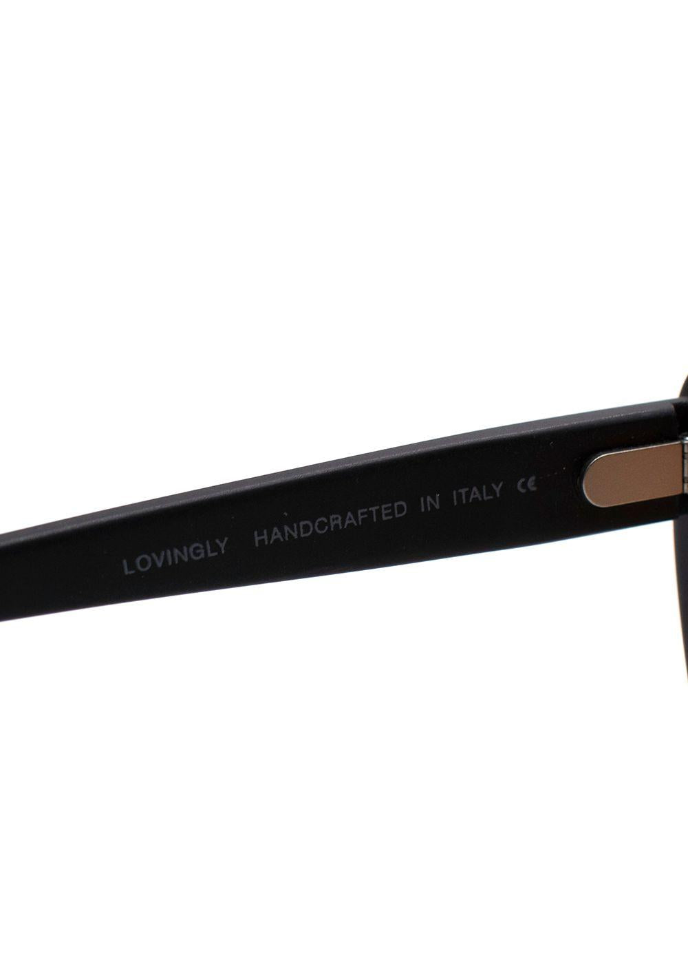 Prism Black Monaco Orange Lens Square Sunglasses