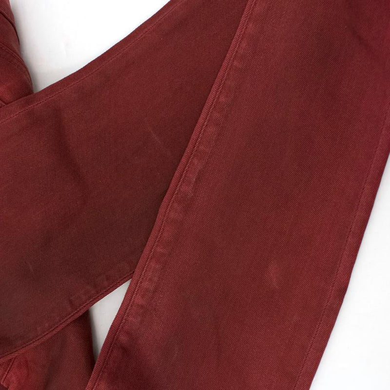 Hudson Red Coated Jeans