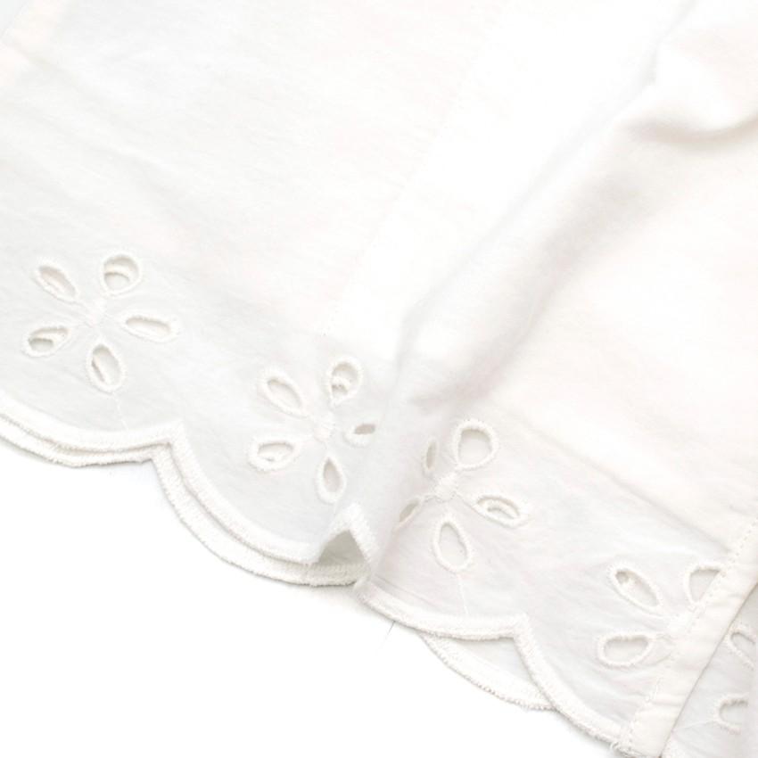 Stella McCartney Girls White Cotton Tunic