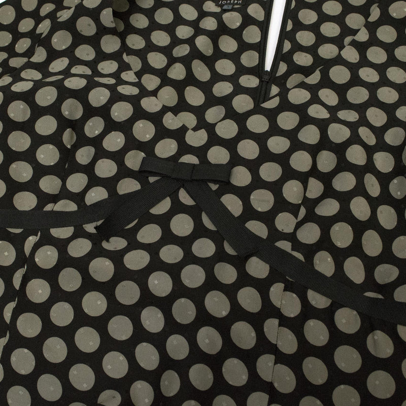Joseph Black Polka Dot Dress