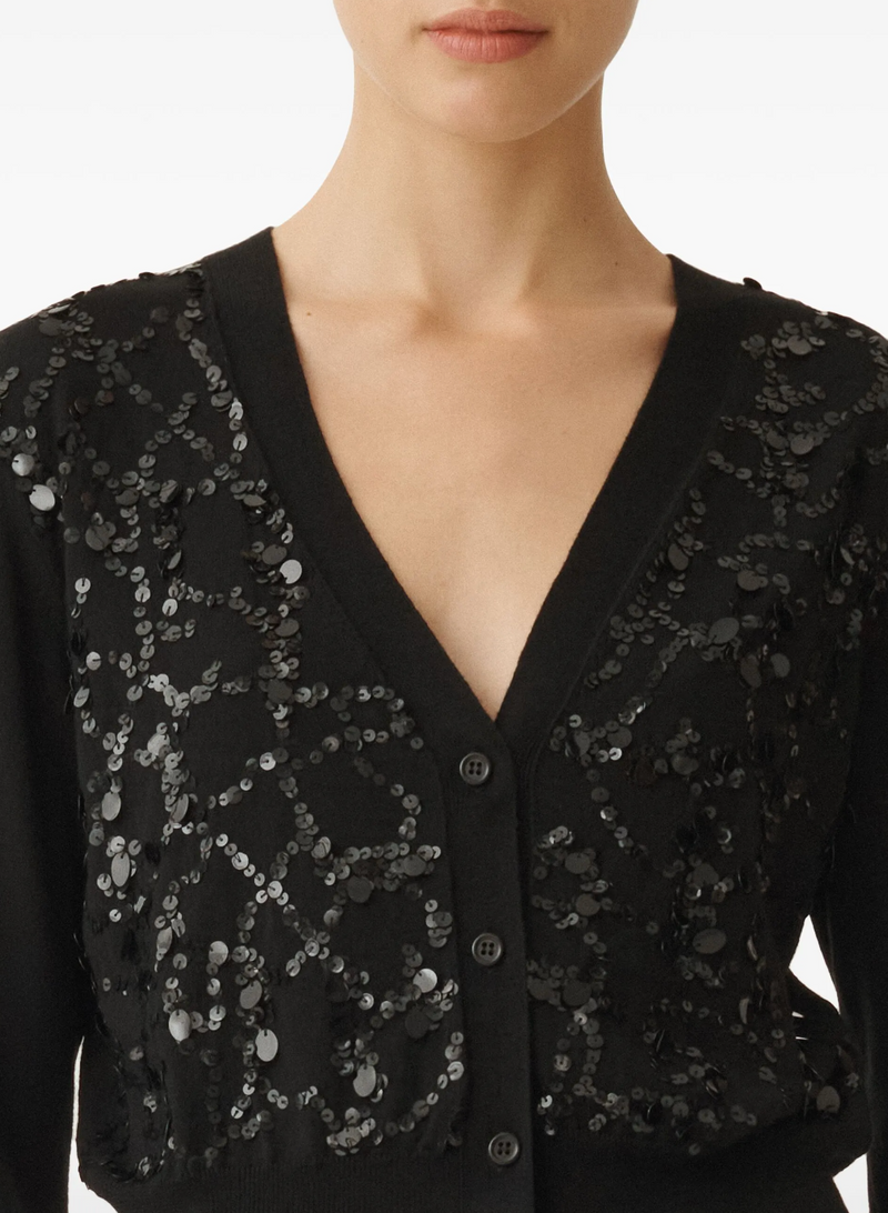 Fabiana Filippi Sequined Cardigan
