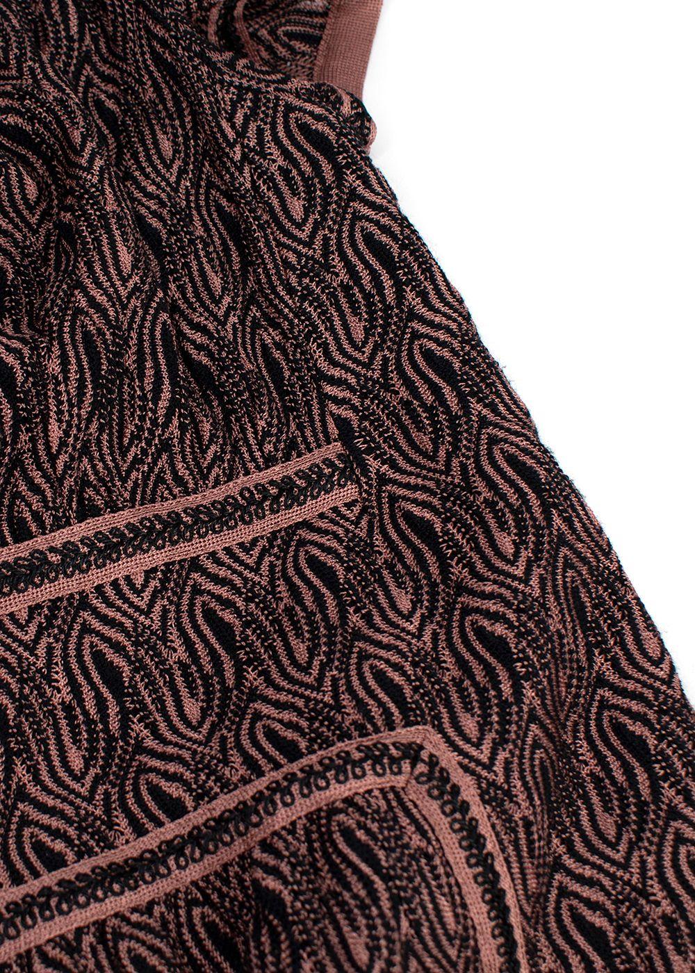 Missoni Patterned Knit Mini Dress