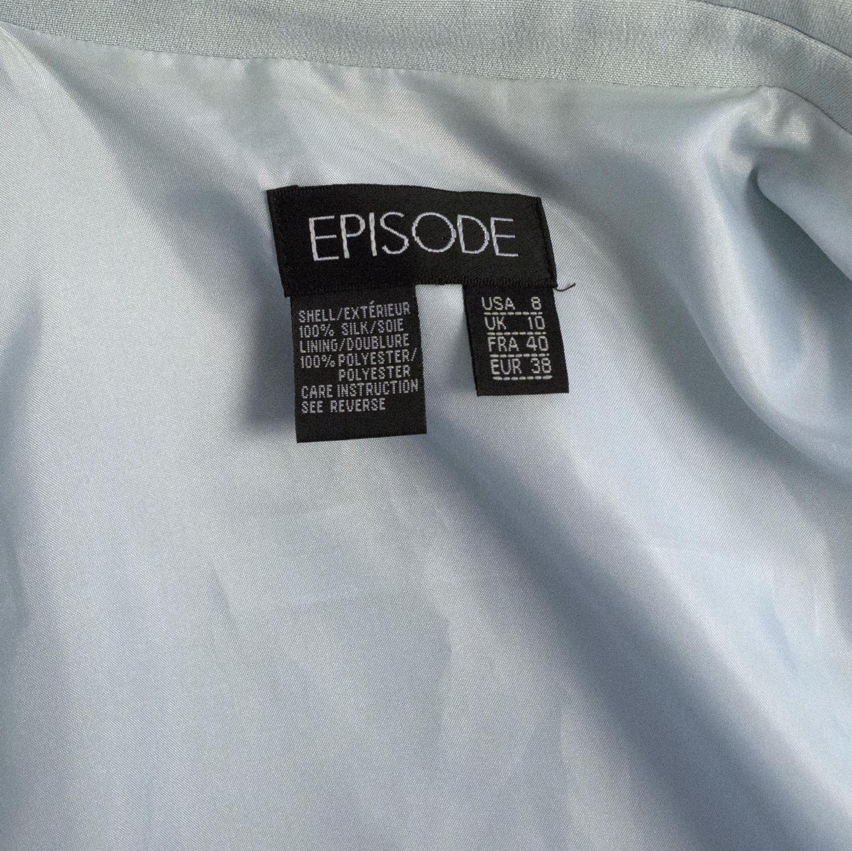 Episode Light Blue Short Jacket