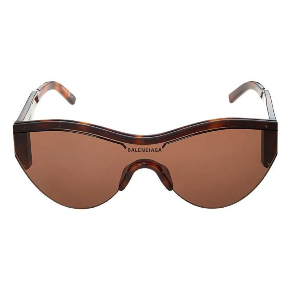 Brown acetate Ski Cat sunglasses