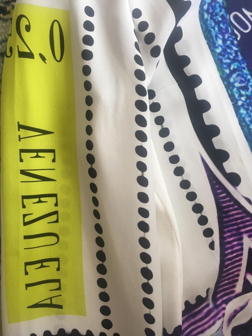 Mary Katrantzou silk venezuela dress