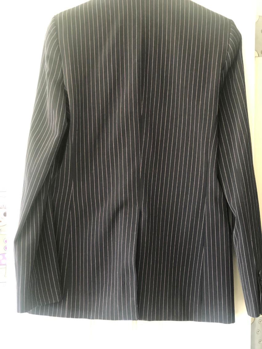 Stella McCartney navy pinstripe blazer