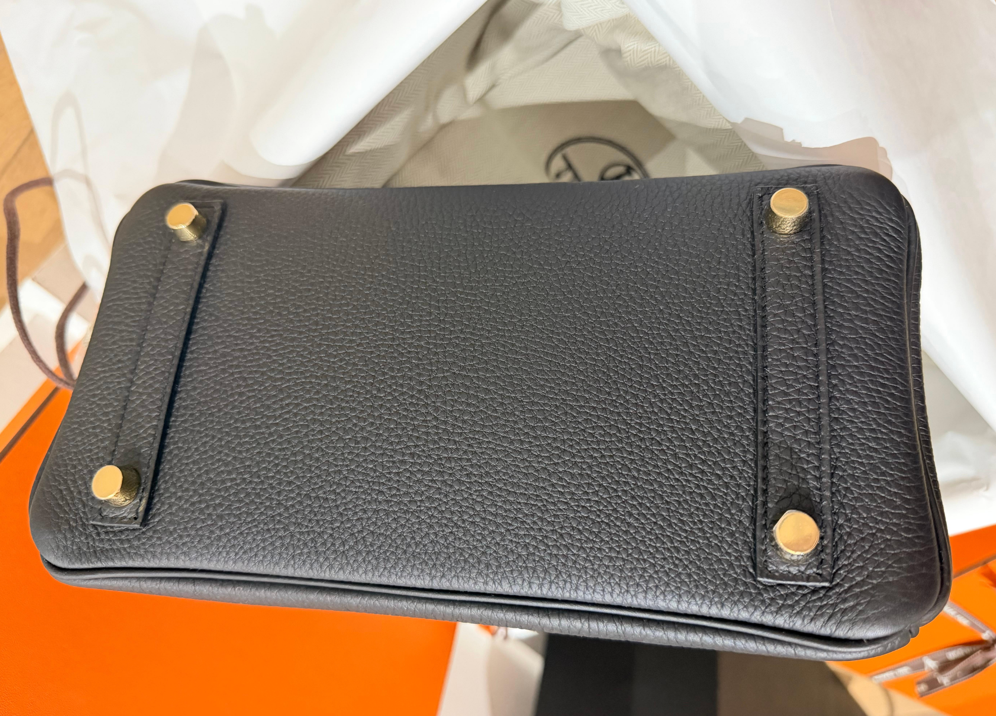 Hermes Black Togo Birkin 25