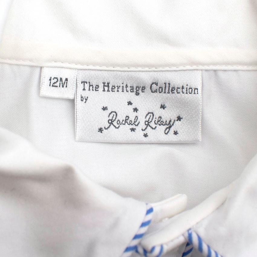 Rachel Riley Heritage Collection White Embroidered Top