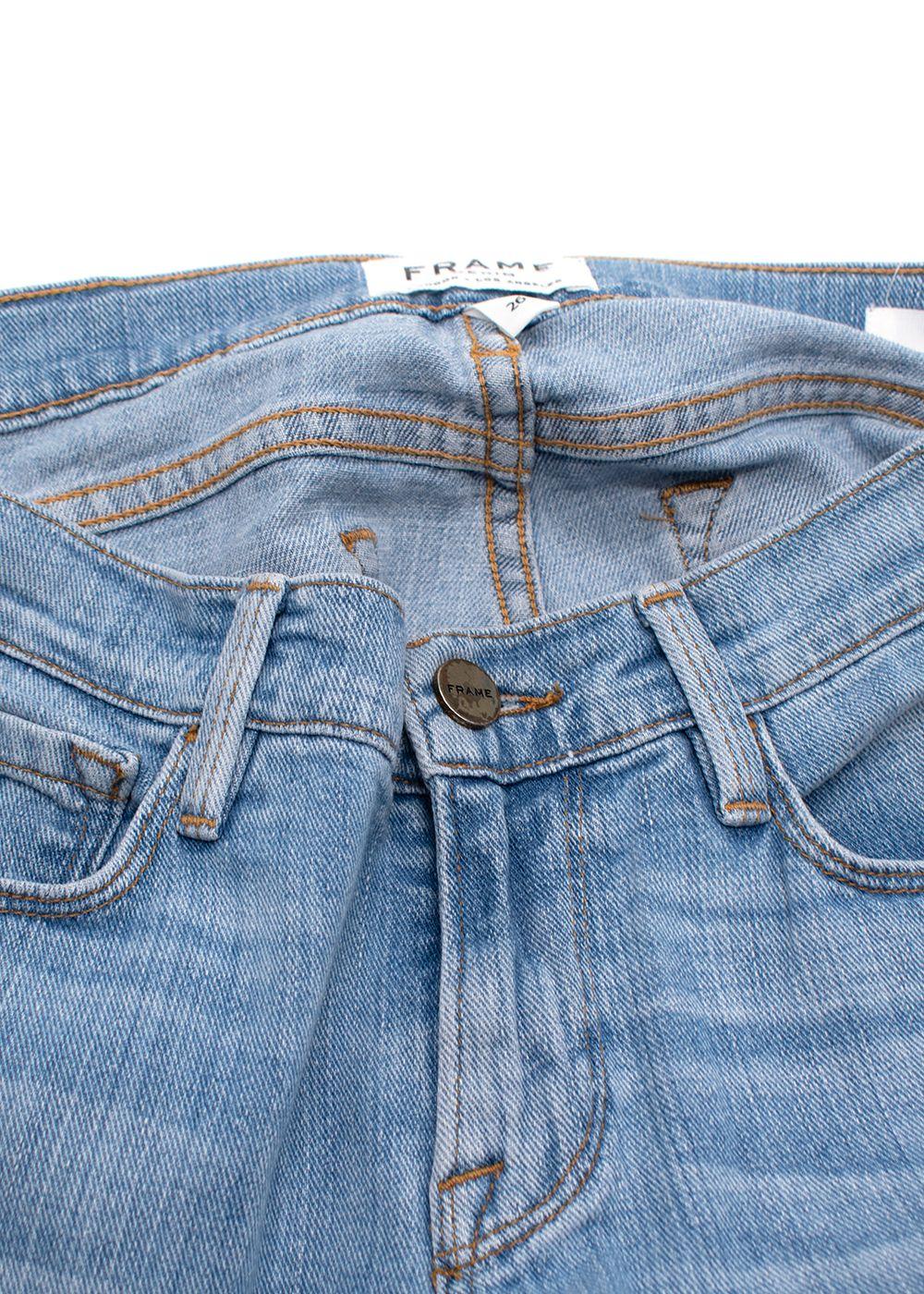 Frame Light Wash Le Garcon Jeans