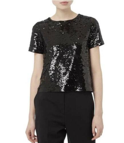 Michael Michael Kors Black Sequin T-Shirt