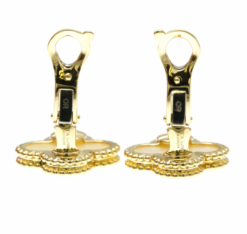 Van Cleef Vintage Alhambra Earrings 15mm x 15mm