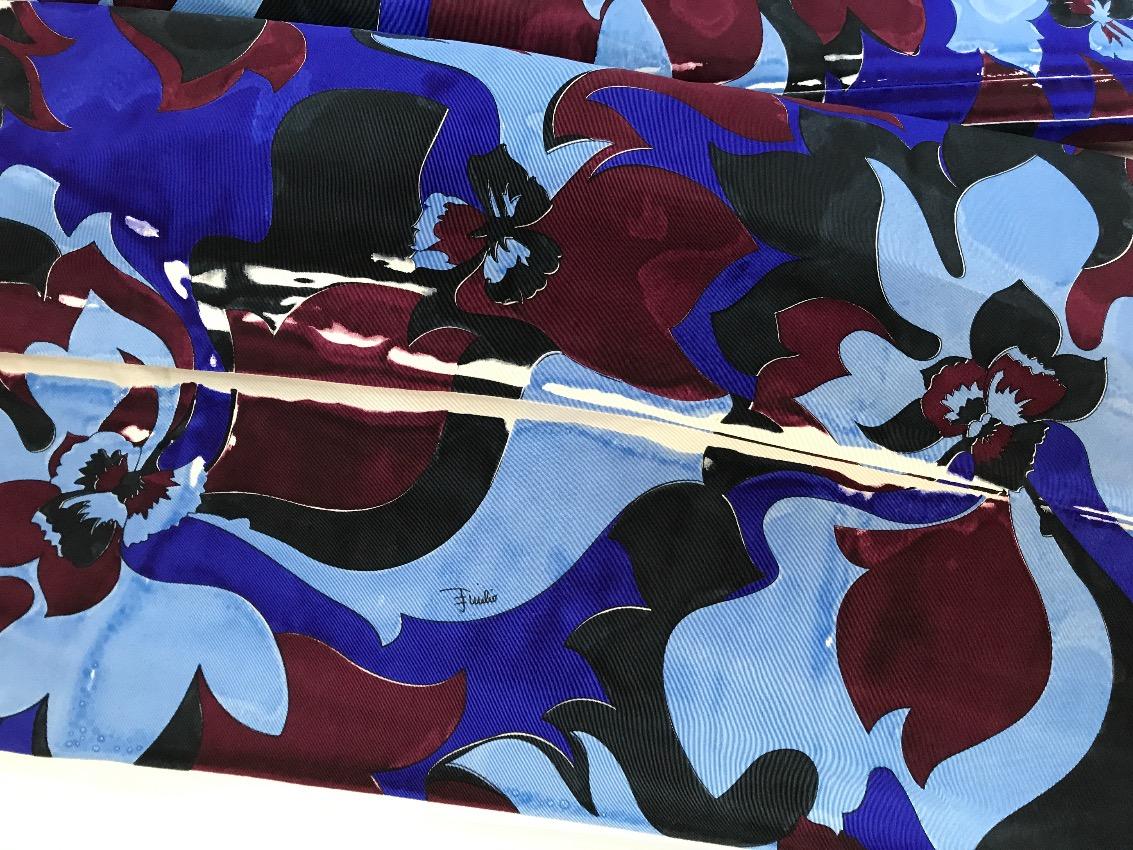Emilio Pucci Silk Printed Trousers