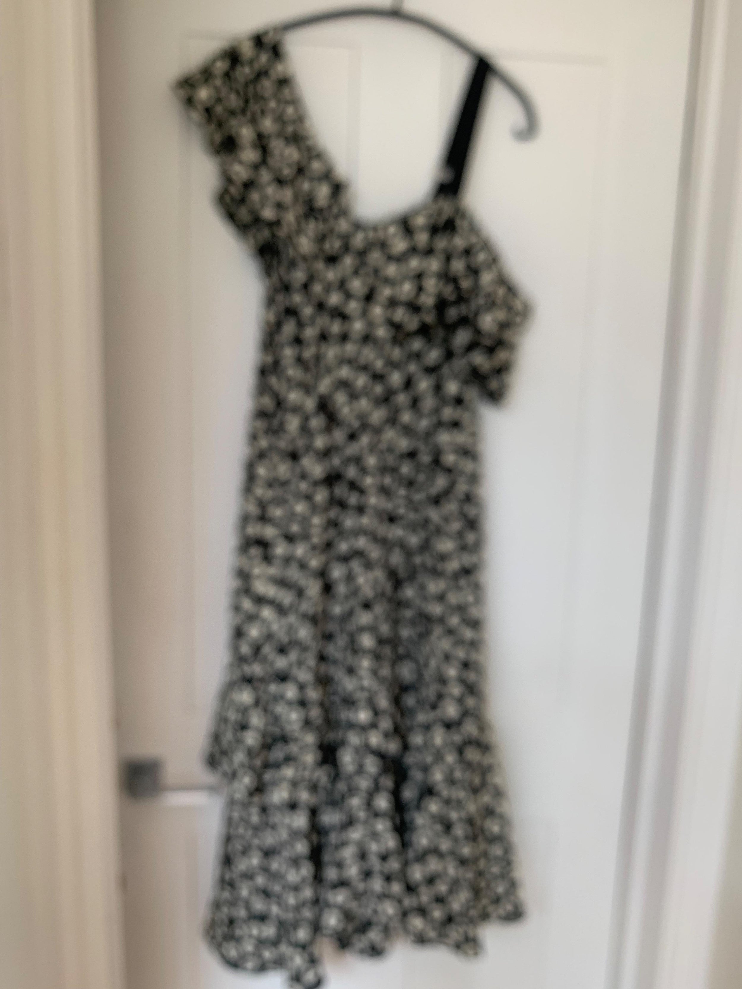 Floral-Print Silk-Crepe Midi Dress