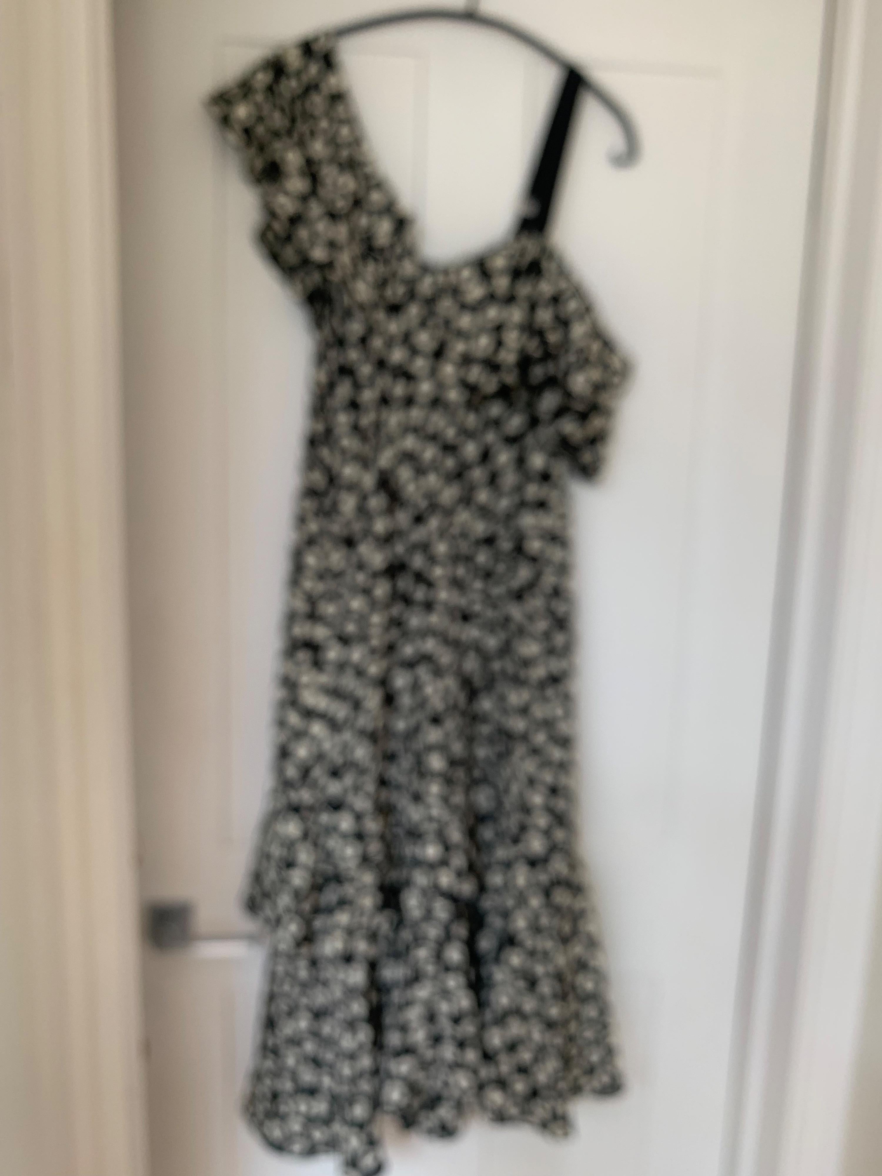 Floral-Print Silk-Crepe Midi Dress