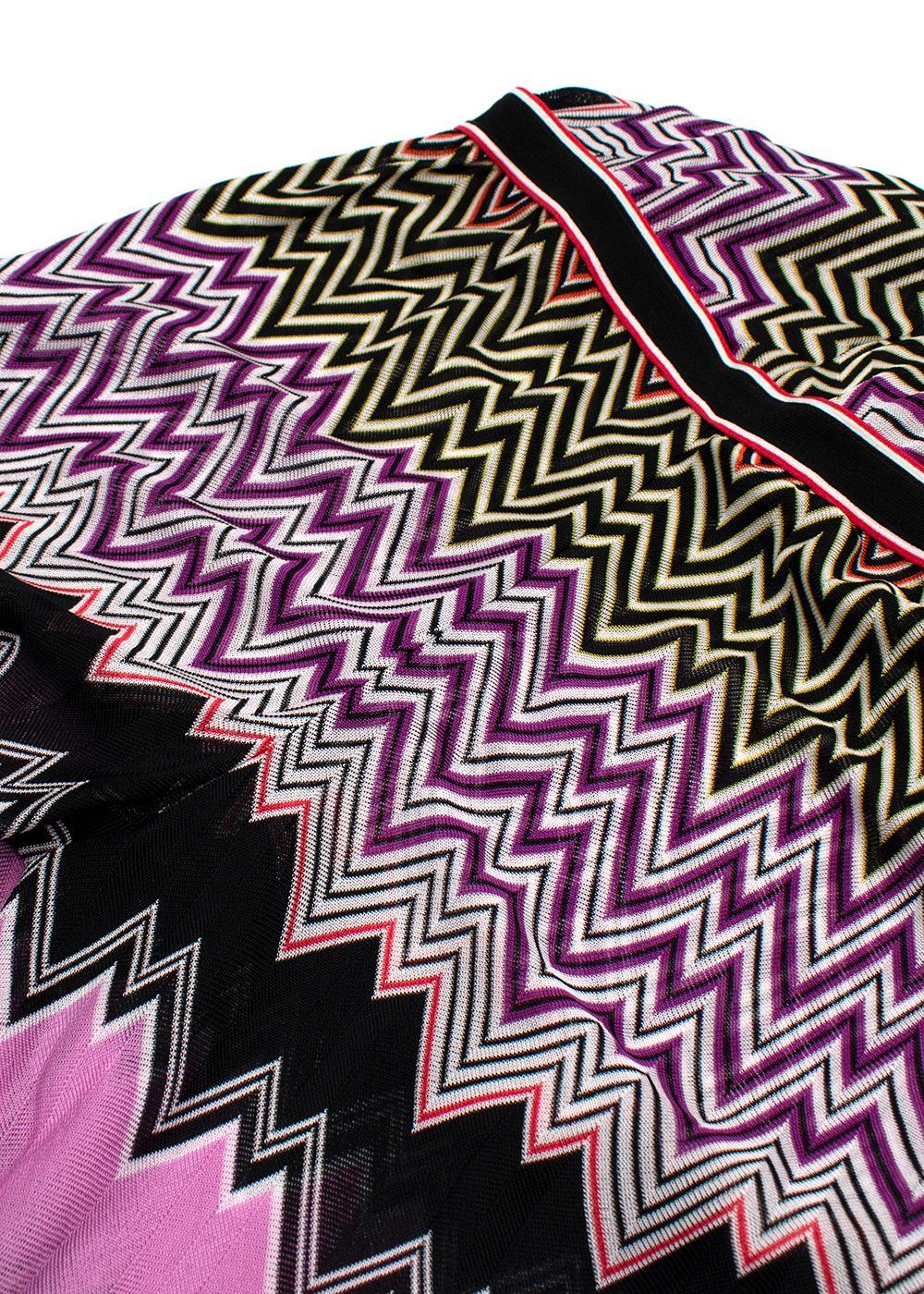 Missoni Mare Multicoloured Halterneck Split Leg Jumpsuit