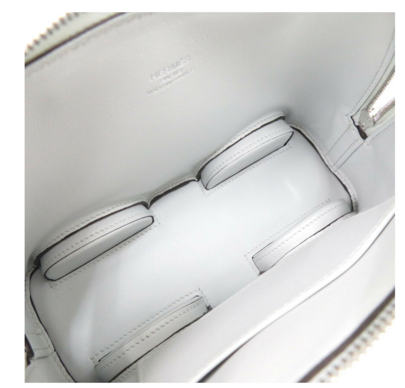 Hermès Bolide On The Wheels Grey Epsom Leather