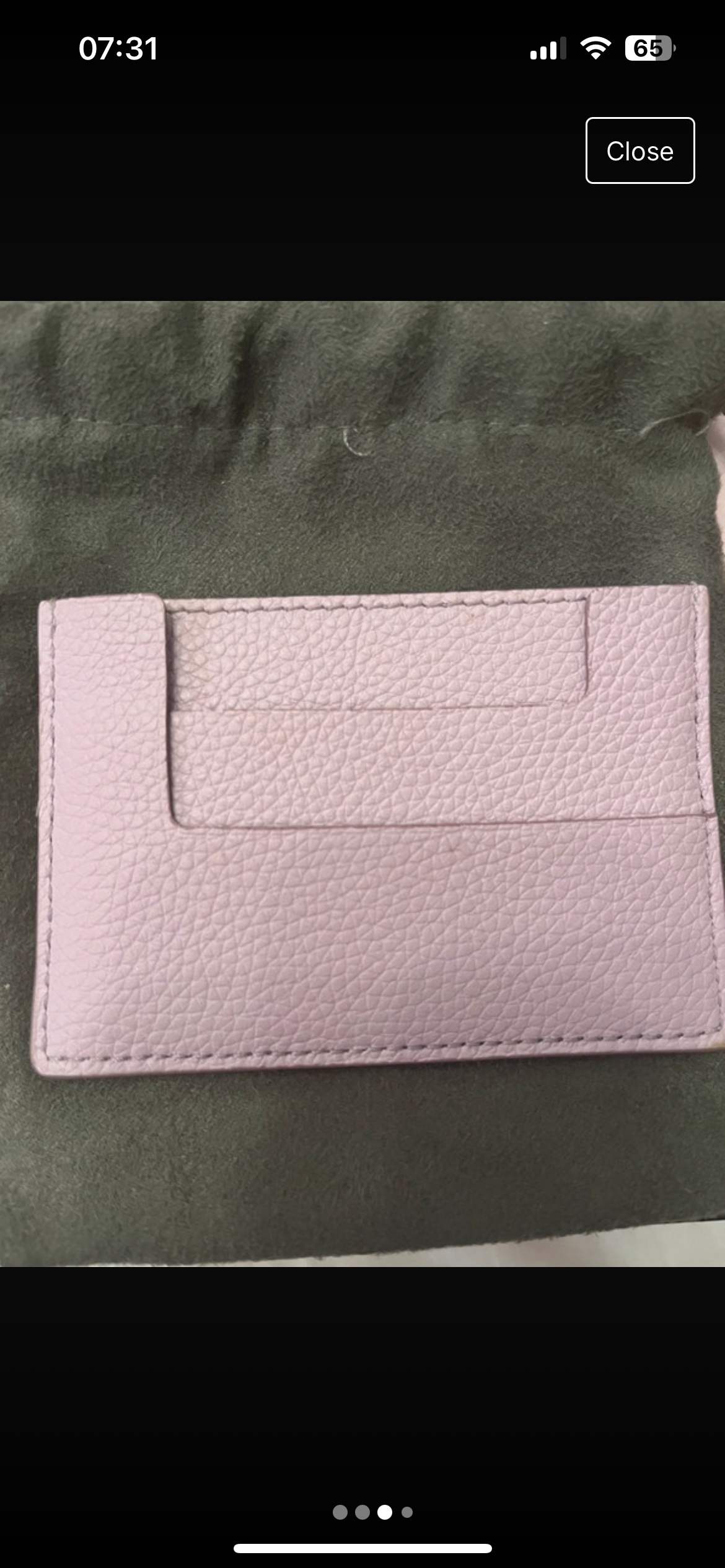 Tom Ford Lilac Card Holder