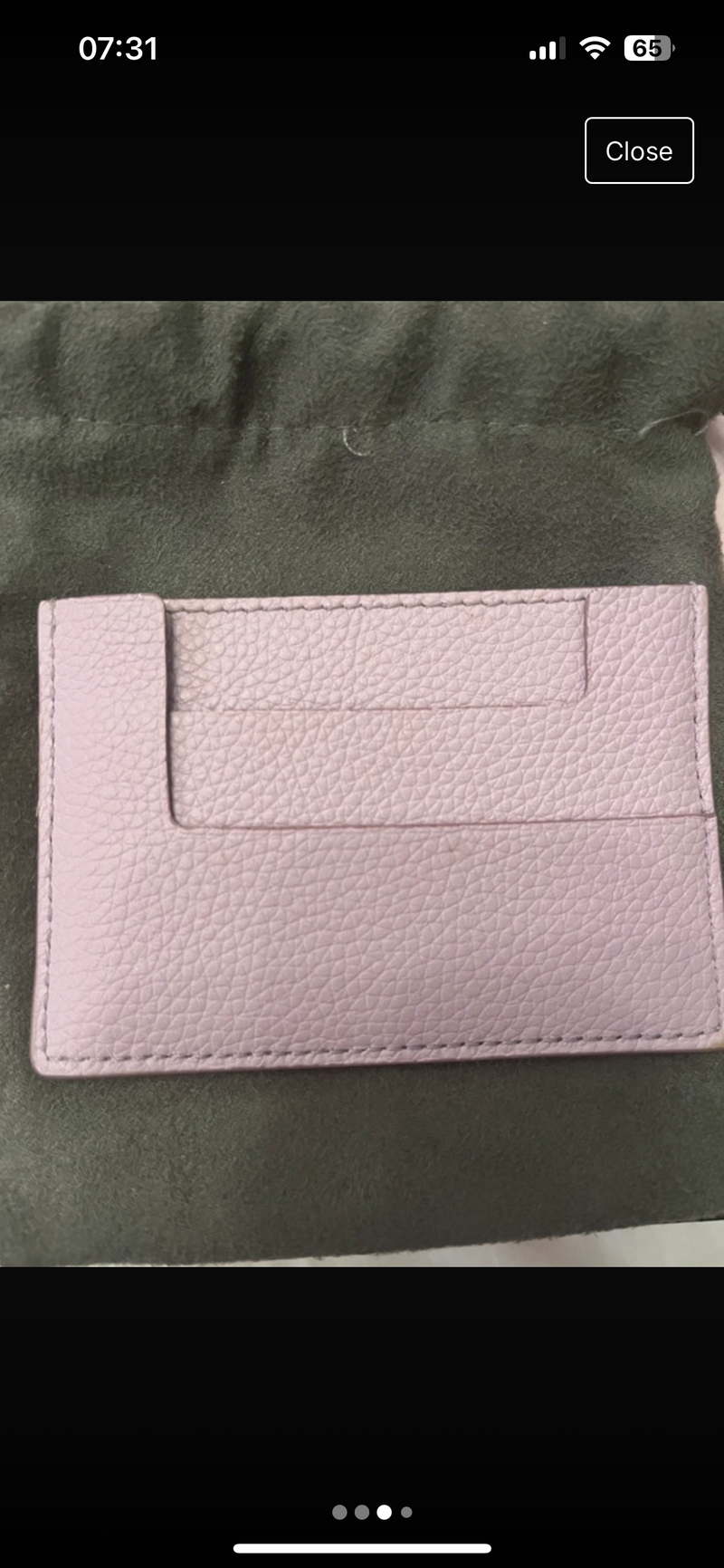 Tom Ford Lilac Card Holder