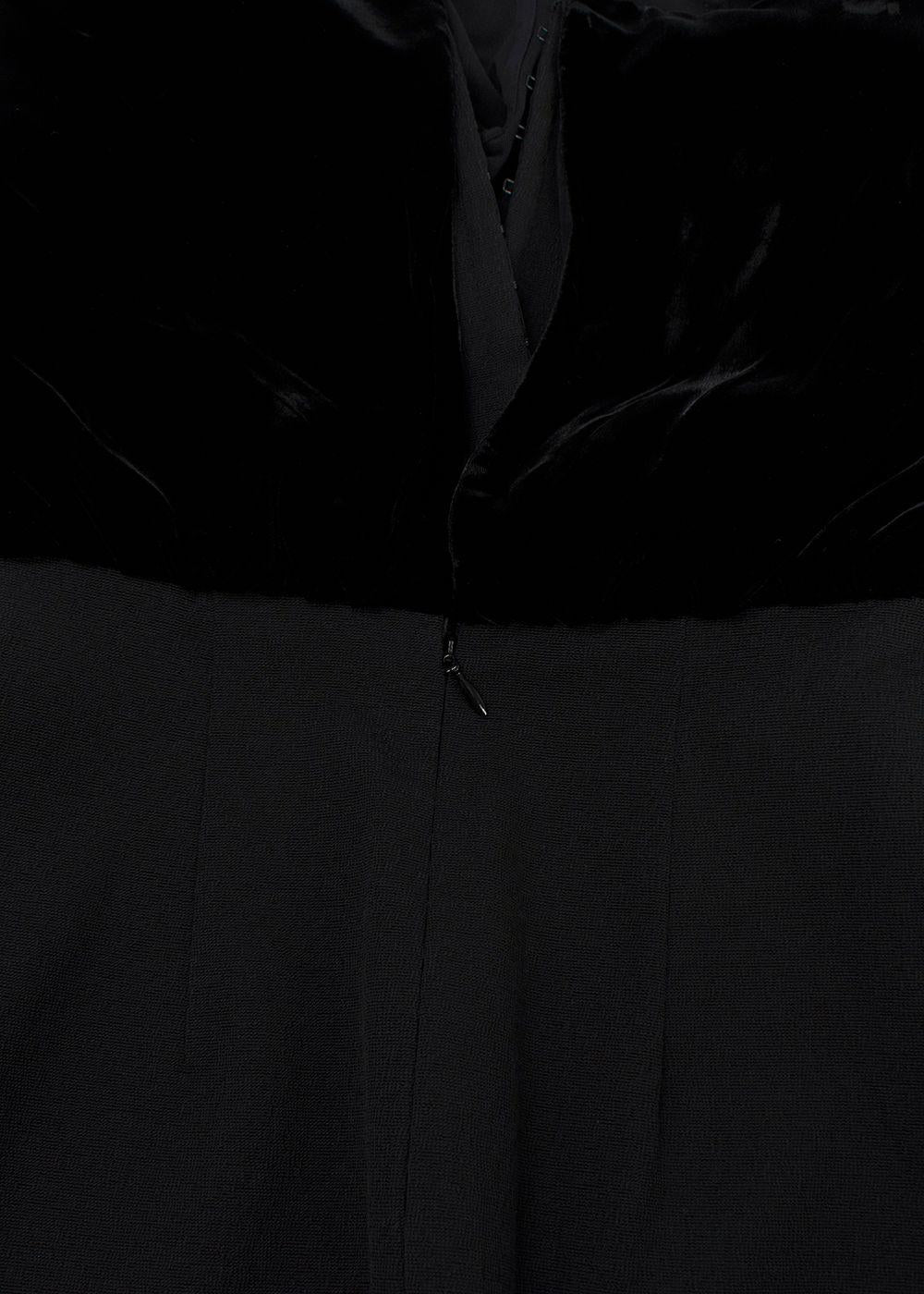 Tom Ford Velvet Strapless Corset Dress