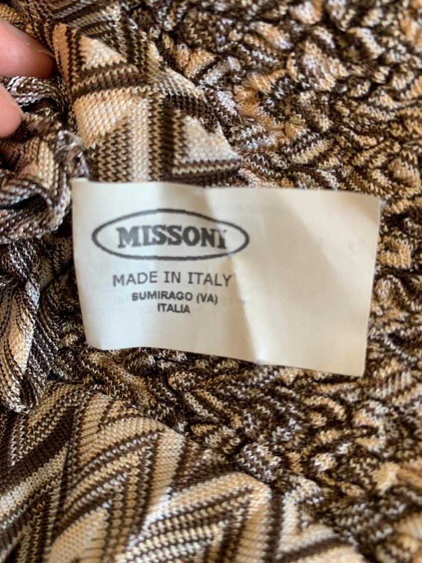 Missoni Beige Knit Top