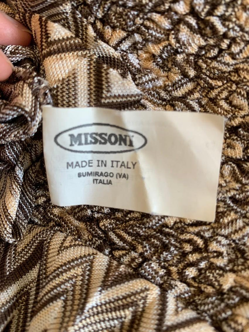 Missoni Beige Knit Top